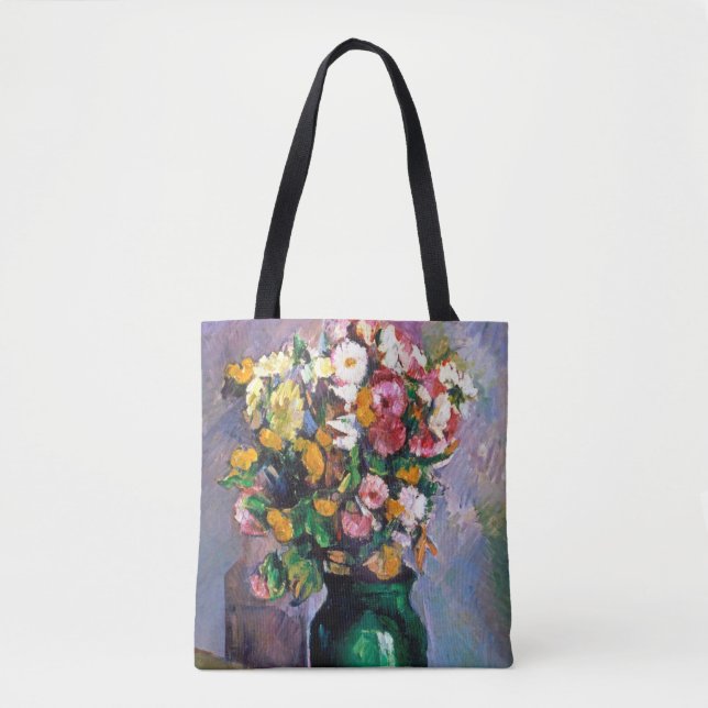Tote Bag Fleurs en Vase, Cézanne (Devant)