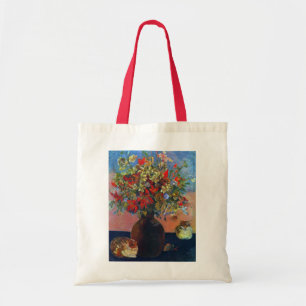 Tote Bag Fleurs et Chats par Paul Gauguin, Beaux-Arts Vinta
