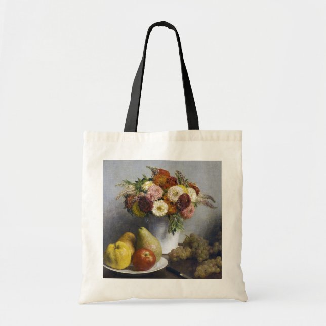 Tote Bag Fleurs et fruits, Henri Fantin-Latour (Devant)