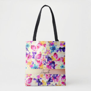 Tote Bag Fleurs fleurs sauvages de chabby Meadow