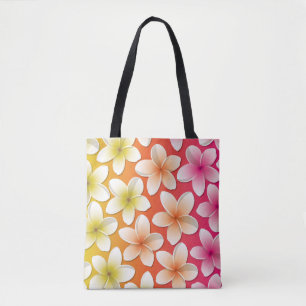 Tote Bag Fleurs frangipani/Plumeria