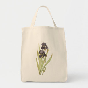 Tote Bag Fleurs Iris Violettes