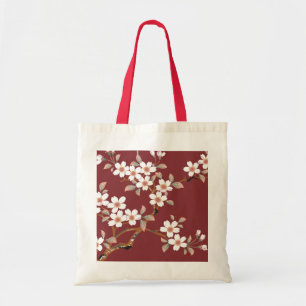 Tote Bag Fleurs japonaises de cerises