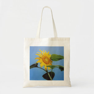 Tote Bag Fleurs jaunes vibrantes de tournesol en ciel bleu