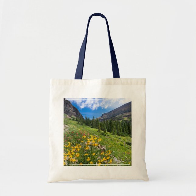 Tote Bag Fleurs | Montana Flower Path (Devant)
