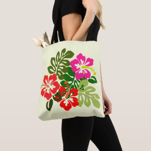 Tote Bag Fleurs pour la journée d'admission à Hawaï - Jour