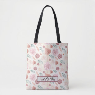 Tote Bag Fleurs pour la rentrée scolaire