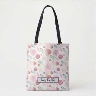 Tote Bag Fleurs pour la rentrée scolaire