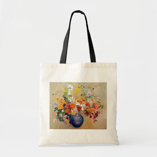 Tote Bag Fleurs, Redon (Devant)