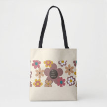 Fleurs rétro "Bloom where you're Planted" Fourre-t