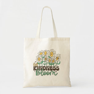Tote Bag Fleurs Rétro Laisser S'Éclairer