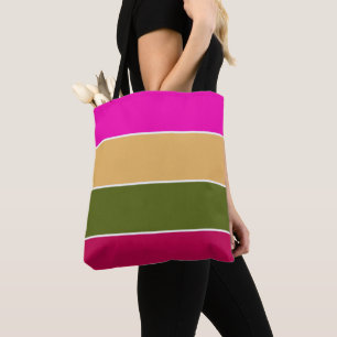 Tote Bag Fleurs roses chaudes