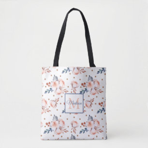 Tote Bag Fleurs Roses Vierges