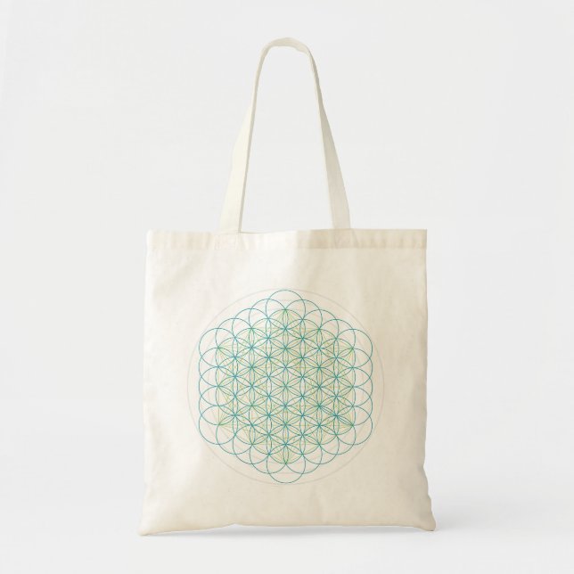 Tote Bag Fleurs sacrées (Devant)