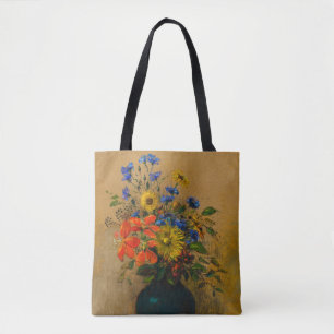 Tote Bag Fleurs sauvages vintages