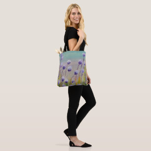Tote Bag Fleurs sauvages violettes