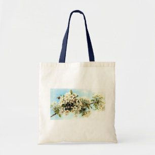 Tote Bag Fleurs vintages d'Apple