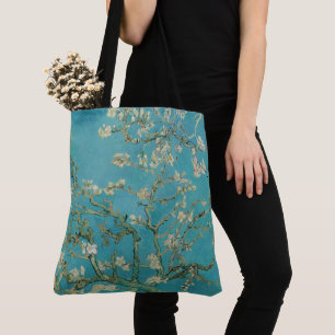 Tote Bag Floraison d'amandier, peinture à l'huile, Vincent