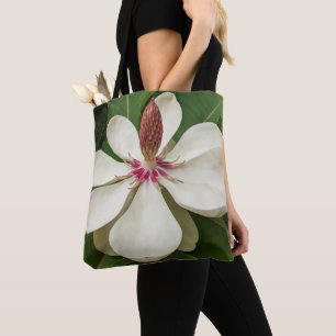 Tote Bag Floral japonais de fleurs de Magnolia