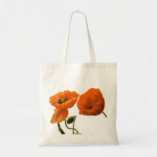 Tote Bag Floral Pavot Flower Bridesmaid Cadeau Favoriser Ma