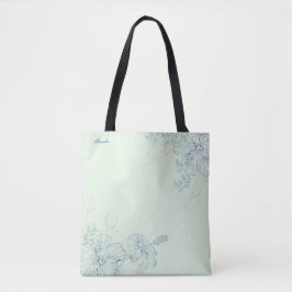Tote Bag Flore chic sur mesure