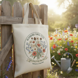 Tote Bag Flore de la Fête du 250e Anniversaire de l'Amériqu