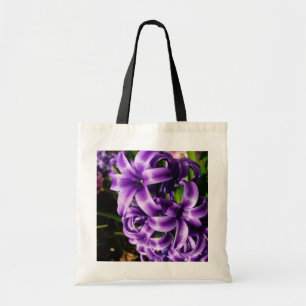 Tote Bag Flore de printemps Blue Hyacinth II