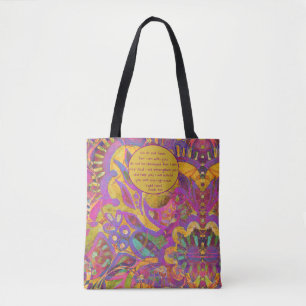 Tote Bag Flore indigène (Pas de peur)