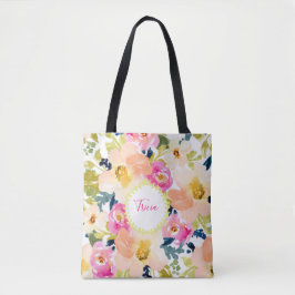 Tote Bag Flore personnalisée et élégant