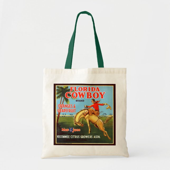Tote Bag Floriday Cowboy (Devant)