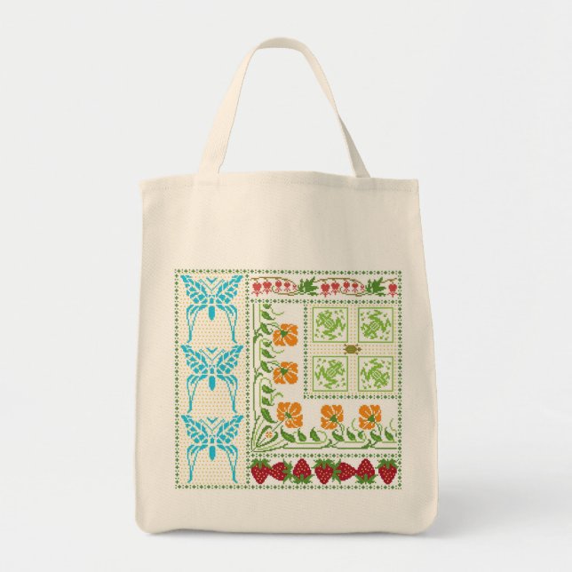 Tote Bag Flottement dessus par (Devant)