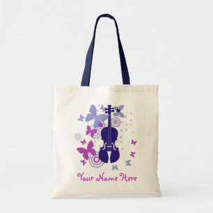 Tote Bag Flottement Fourre-tout de violon avec votre propre