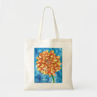 Tote Bag Flower Flame