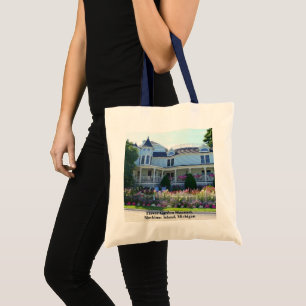 Tote Bag Flower Garden Mansion, île Mackinac, Michigan