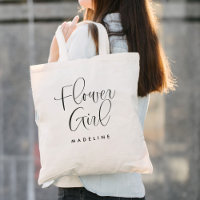 Flower Girl Simple Mariage de calligraphie
