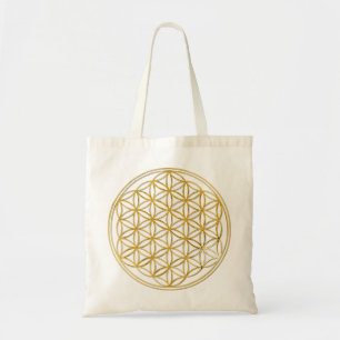 Tote Bag Flower of LifeGold