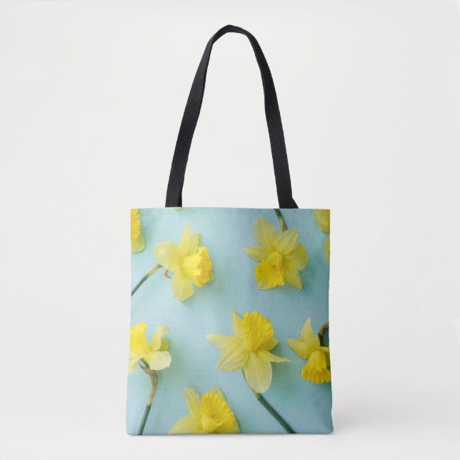 Tote Bag Flowers | Yellow Daffodils (Devant)