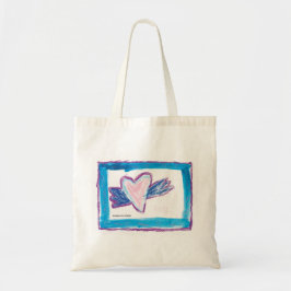 Tote Bag Flying Heart - Kids Art for CHOC