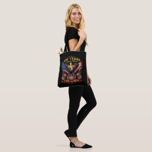 Tote Bag Foi Liberté 250 Ans 1776 2026 Aigle Patriotique