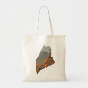 Tote Bag Foliage d'automne sur Katahdin dans le Maine Fourr