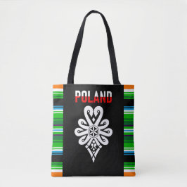 Tote Bag Folk pattern of Polish highlanders - Parzenica