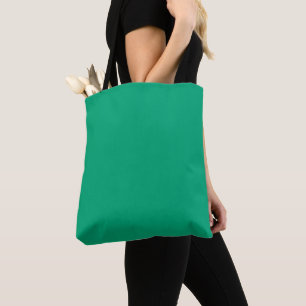 Tote Bag Fond sarcelle uni avec une texture lisse