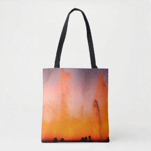 Tote Bag Fontaine magique de Montjuic, Barcelone, Espagne.