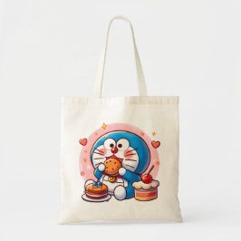 Tote Bag Foodie Doraemon