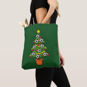 Tote Bag Football Football Arbre de Noël