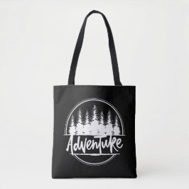 Tote Bag Forêt Florale Aventure Cercle Arbre Loisir Forêt