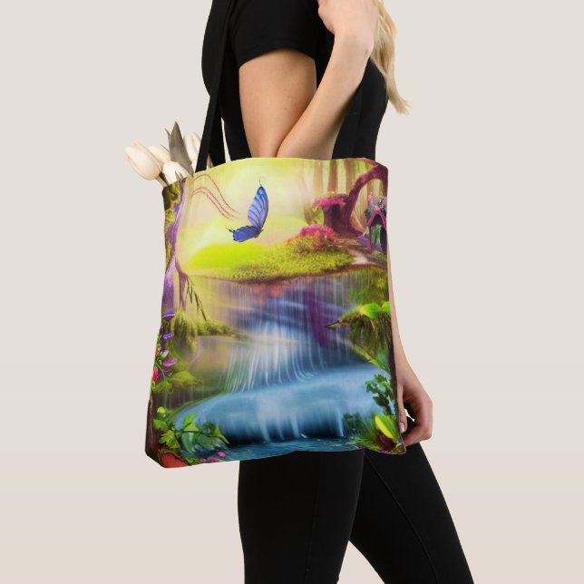 Tote Bag Forêt Imaginaire (De près)