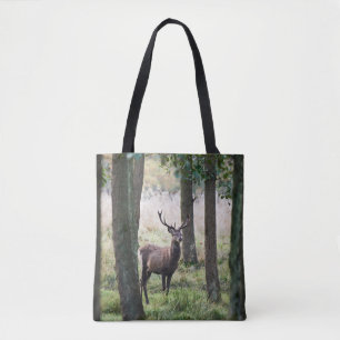 Tote Bag Forêt   Woodlands & Red Deer