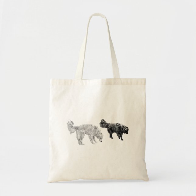 Tote Bag Forgeurs de sentiers larges (Devant)