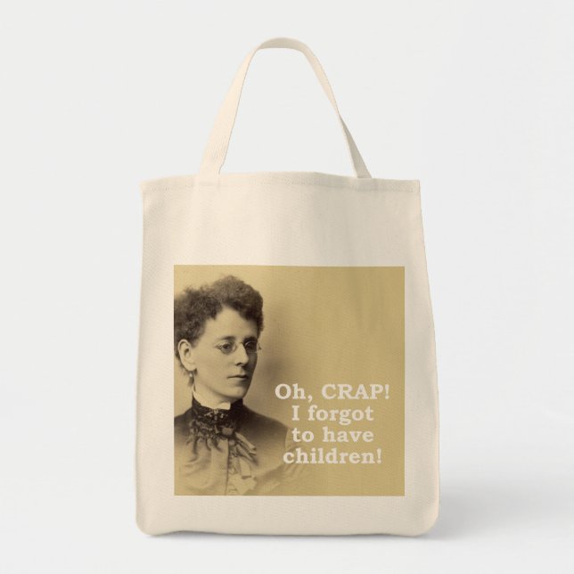 Tote Bag Forgot to have Children (Devant)